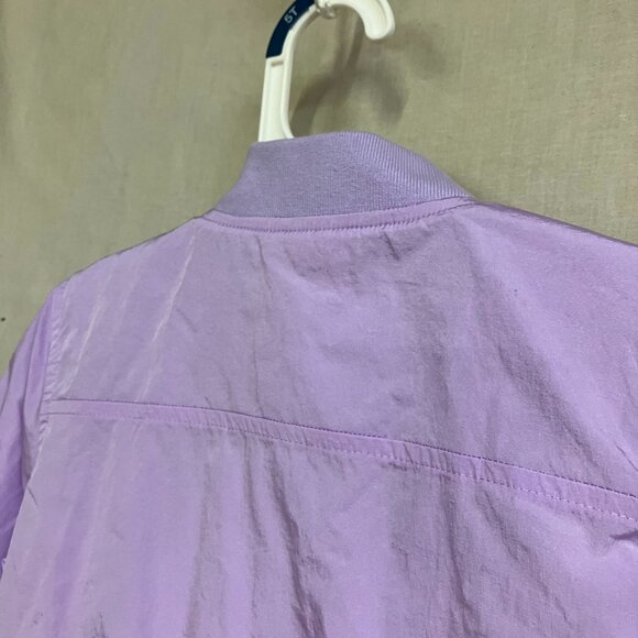 Cat & Jack Baby Toddler 5T Lavender Aviator Jacket Snap Front Long Sleeve Pocket - Picture 9 of 11